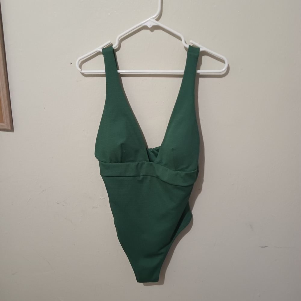 Cupshe Emerald Green Girls' One-Piece Swimsuit